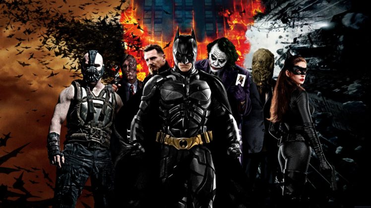 batman, Movies, The, Joker, Catwoman, Two face, Bane, Batman, The, Dark, Knight, Rises, Raaeus, Al, Ghul, Scarecrow, Comics, Video, Games HD Wallpaper Desktop Background
