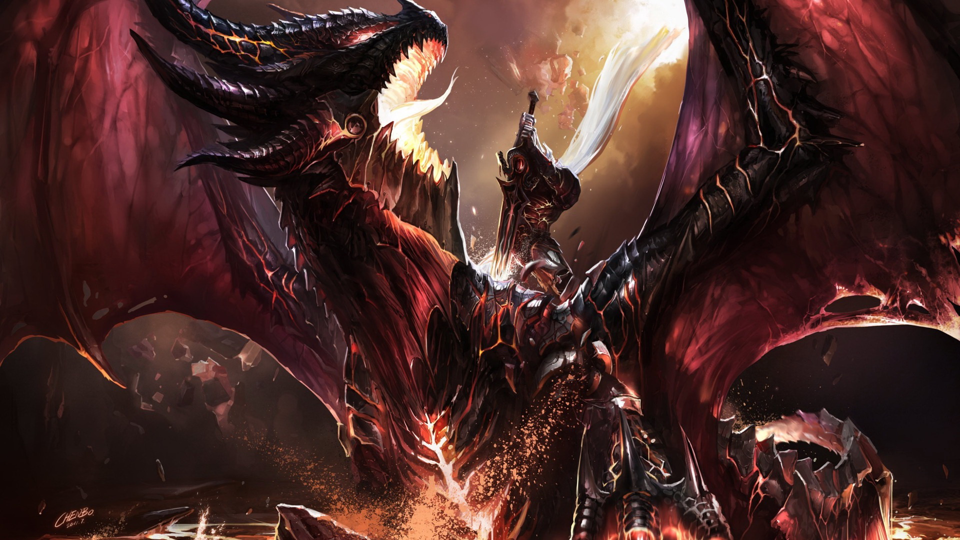world, Of, Warcraft, Fantasy, Art, Dragons, Warriors, Battle Wallpaper