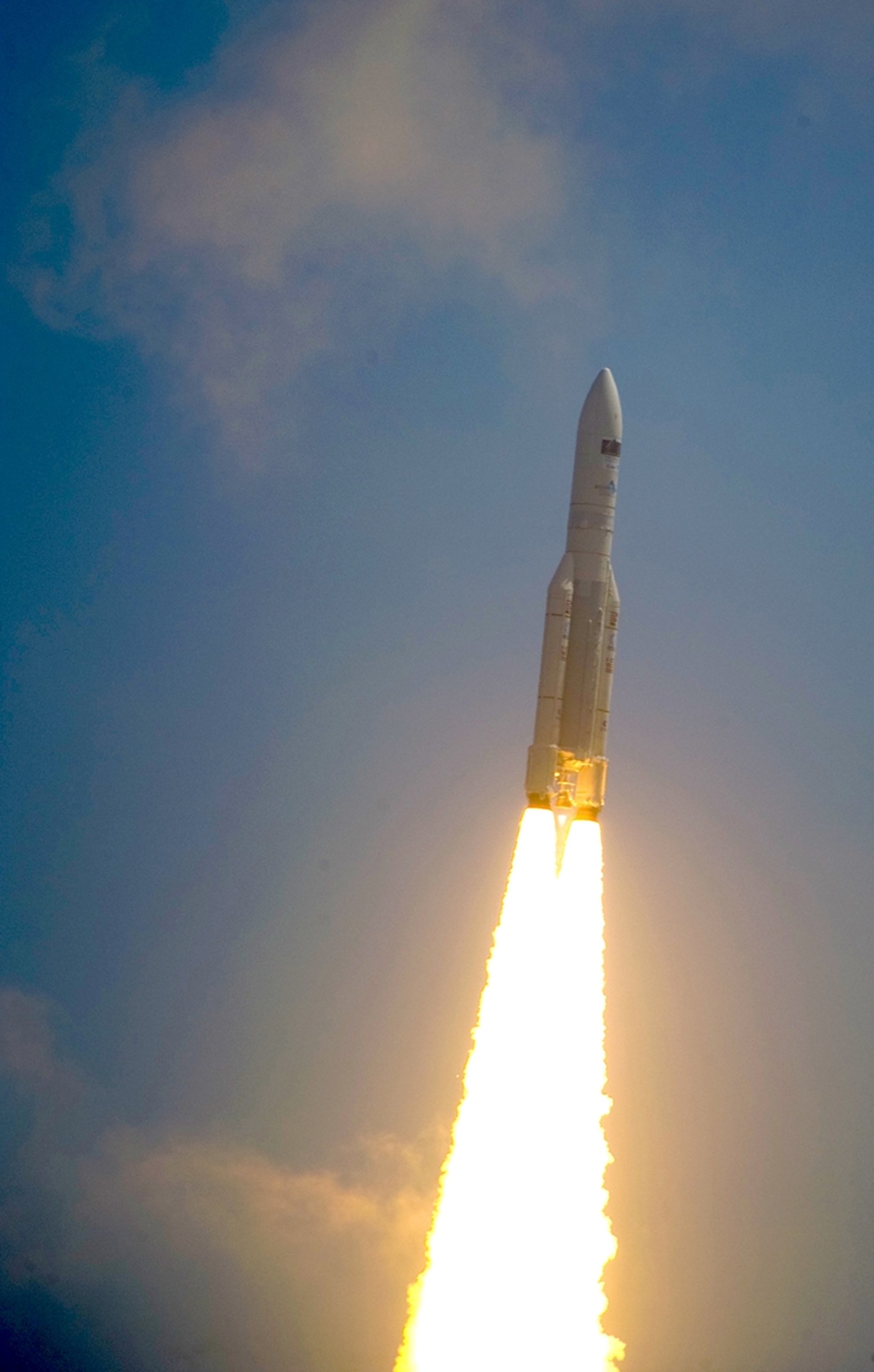 ariane, 5, Eca, V188, Lifts, Off, With, Herschel, And, Planck, Esa, Europe, Space Wallpaper