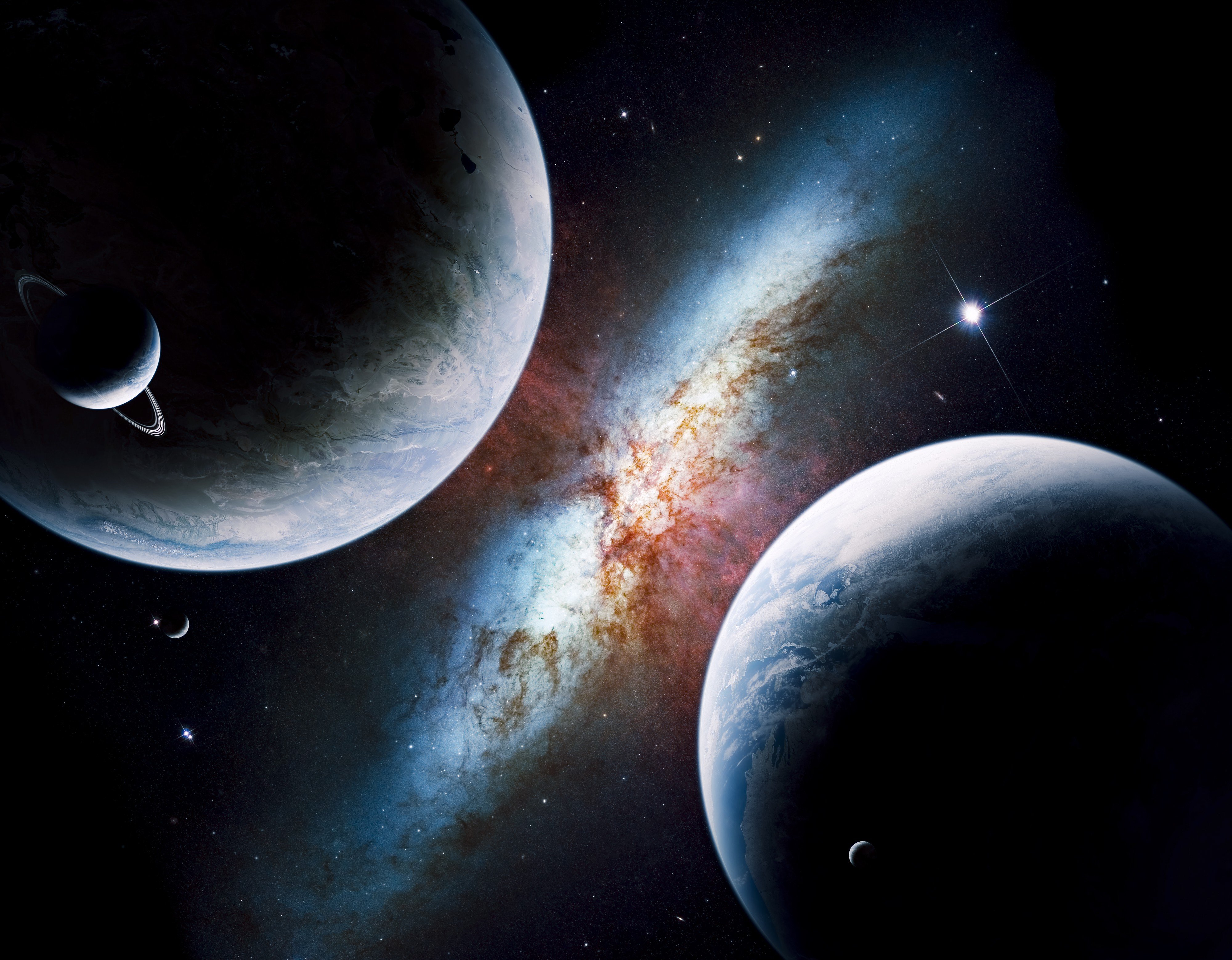 espace, Planets Wallpaper
