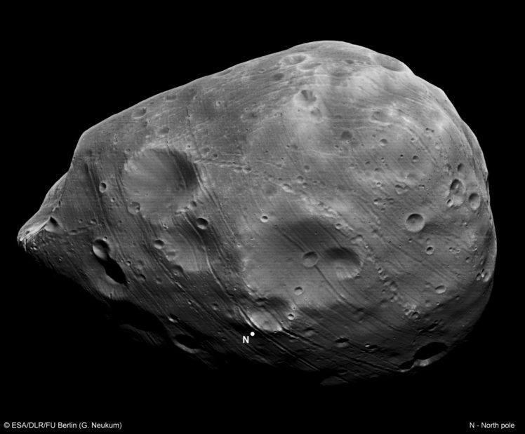 esa, Europe, Space, Phobos, Seen, By, Mars, Express HD Wallpaper Desktop Background