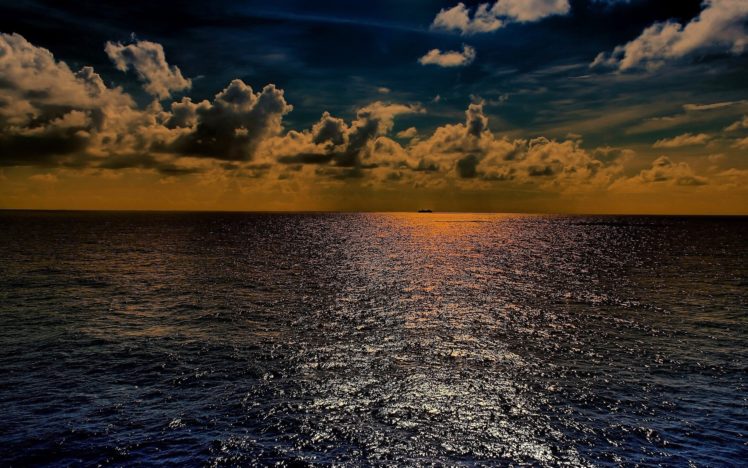 water, Clouds, Landscapes HD Wallpaper Desktop Background