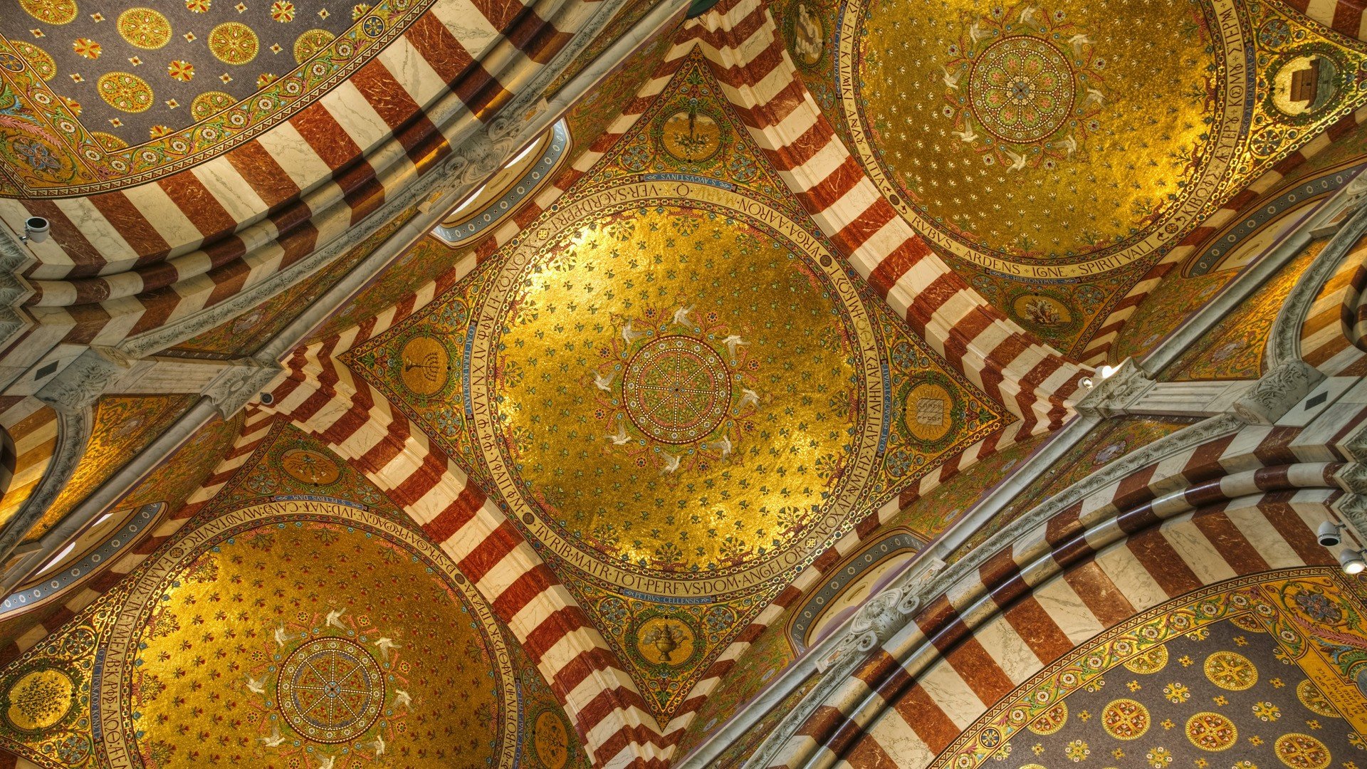 france, Interior, Notre, Dame, Marseille, Garde Wallpaper