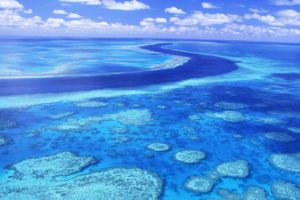 australia, Great, Barrier, Reef, Aerial, View