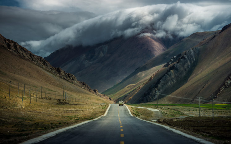 nature, Landscapes, Mountains, Sky, Clouds, Fog HD Wallpaper Desktop Background