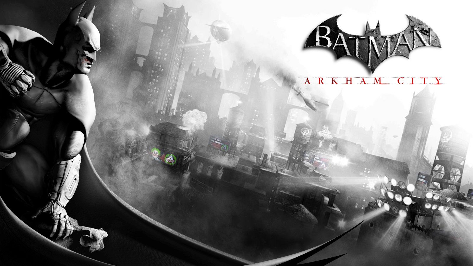 batman, Arkham, City Wallpaper