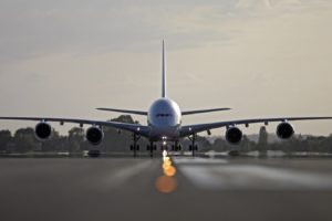aircraft, Runway, Airbus, A380 800, Aviation, Runway, Lighting
