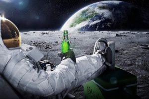 beers, Outer, Space, Moon, Earth, Funny, Spaceships, Relaxing, Carlsberg, Space, Suits, Cosmonaut