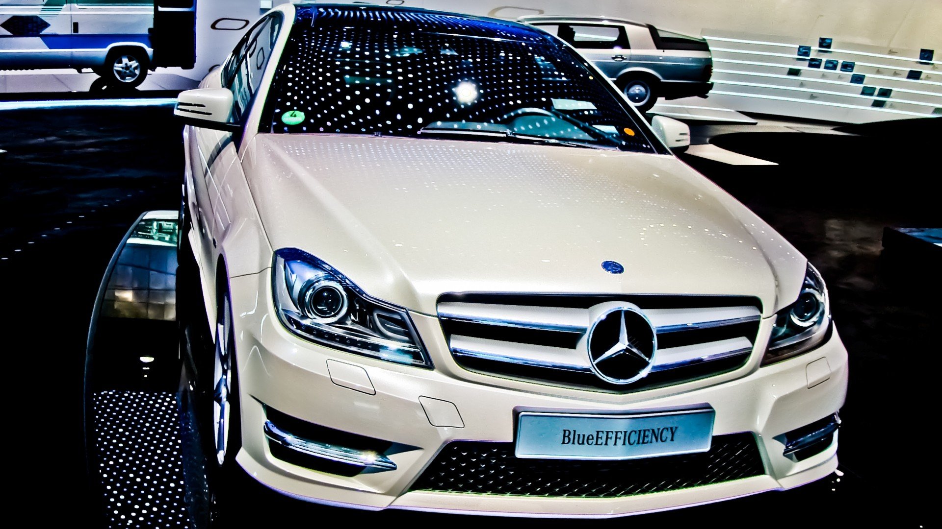 lights, Cars, Vehicles, White, Cars, Mercedes benz Wallpaper