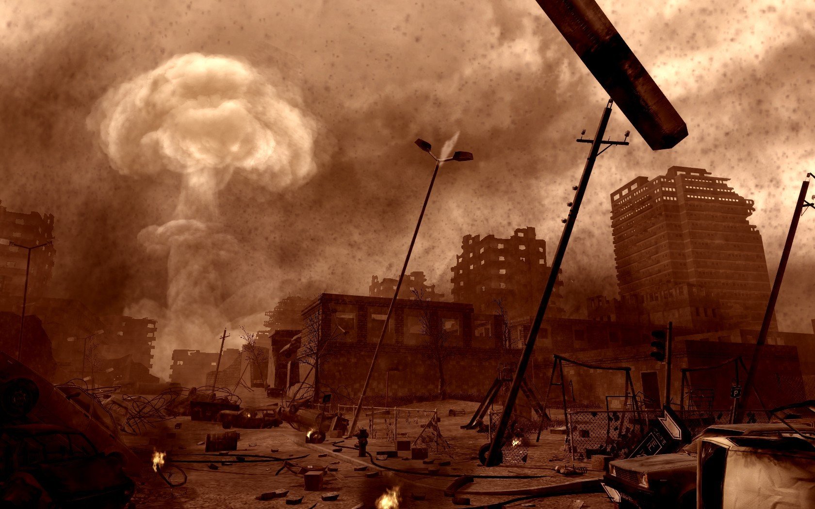 call, Of, Duty, Apocalypse, Nuclear, Explosions, Call, Of, Duty, 4 , Modern, Warfare, Atomic, Bomb Wallpaper