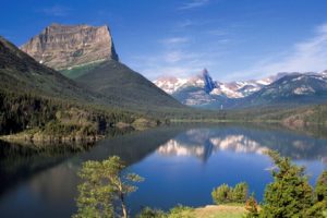 landscapes, Sun, Point, Glacier, National, National, Park, Montana
