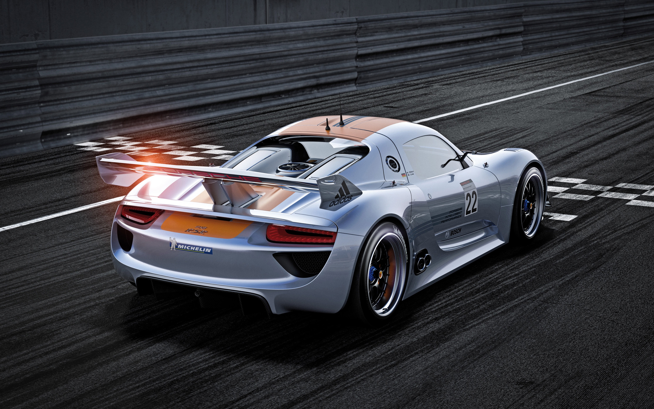 beautiful, Porsche, 918, Rsr Wallpaper