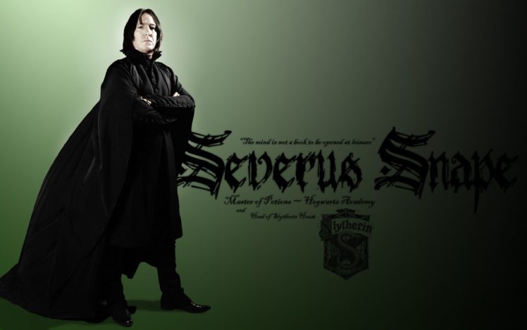 harry, Potter, Alan, Rickman, Severus, Snape HD Wallpaper Desktop Background