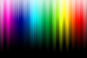 minimalistic, Multicolor, Rainbows, Black, Background, Color, Spectrum