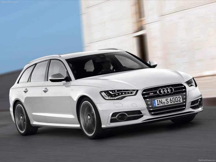 Audi s6 white