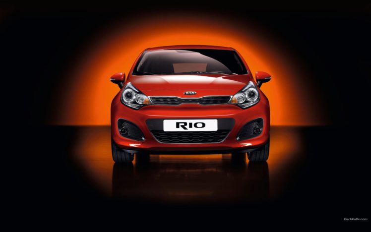 cars, Vehicles, Kia, Front, View, Kia, Rio HD Wallpaper Desktop Background