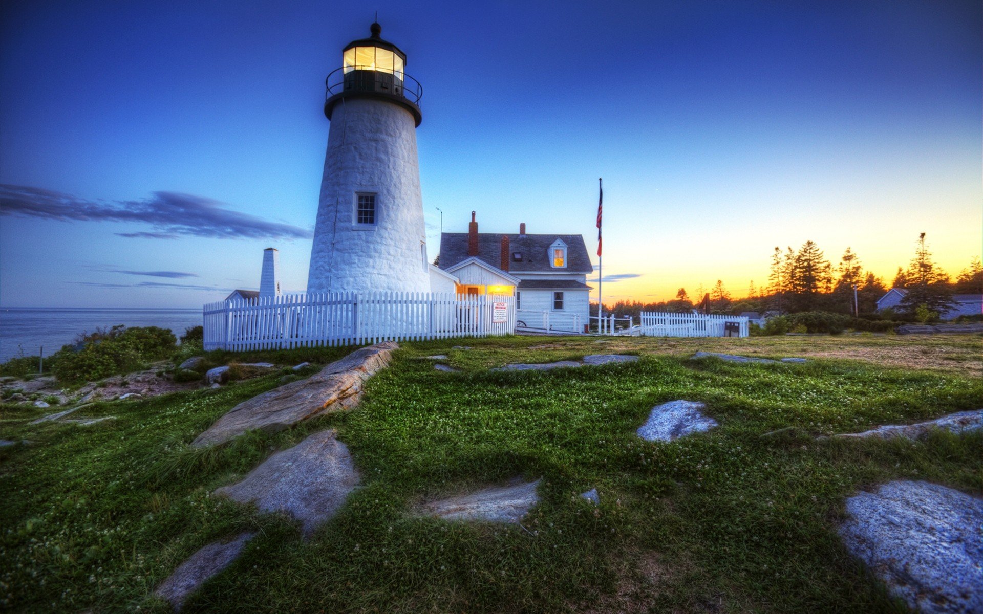 landscapes, Nature, Lighthouses Wallpaper