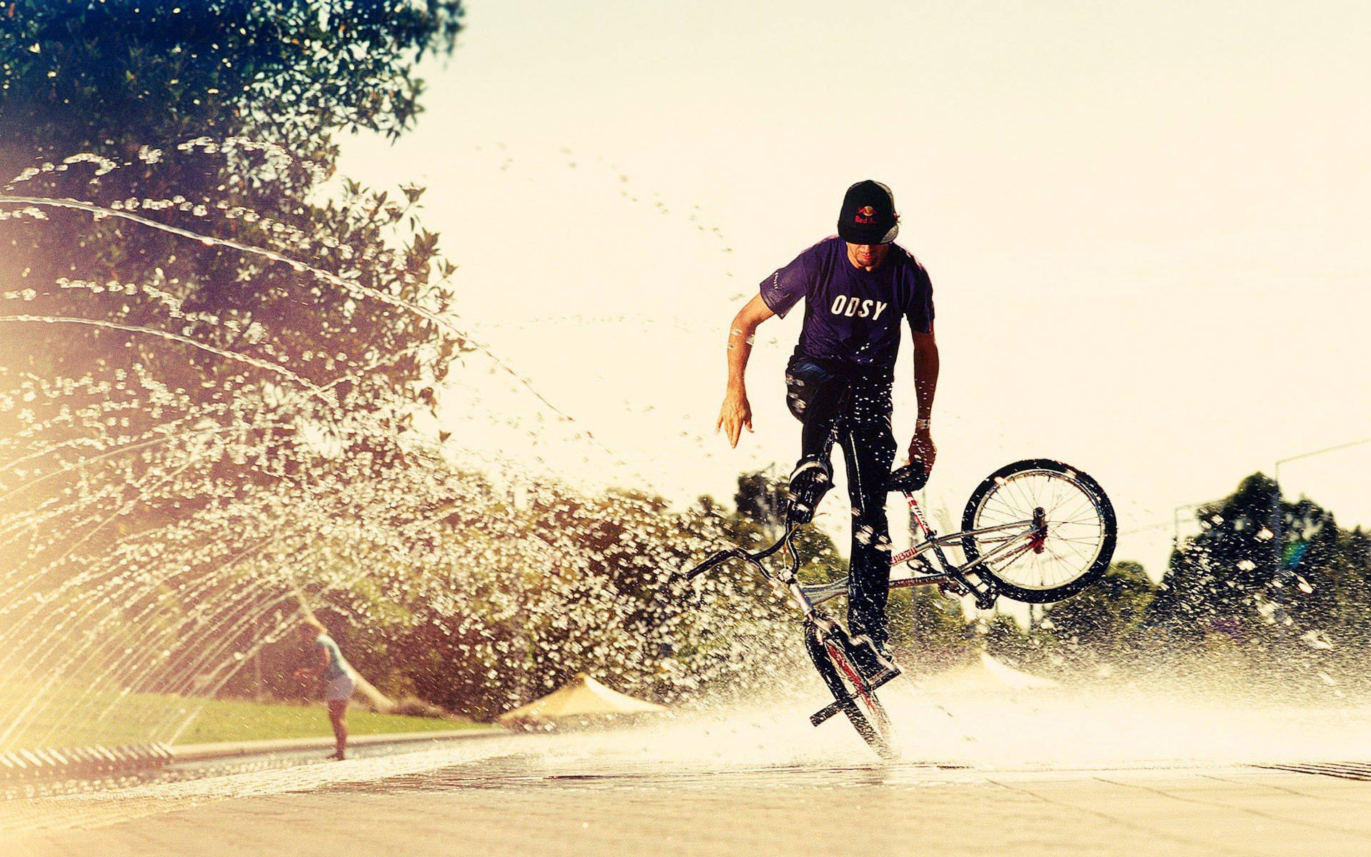 bicycles, Motorbikes, Skill Wallpaper