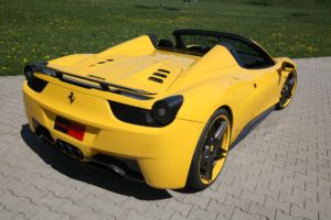 ferrari, Italian, Supercars, Static, Novitec, Rosso, Yellow, Cars, Ferrari, 458
