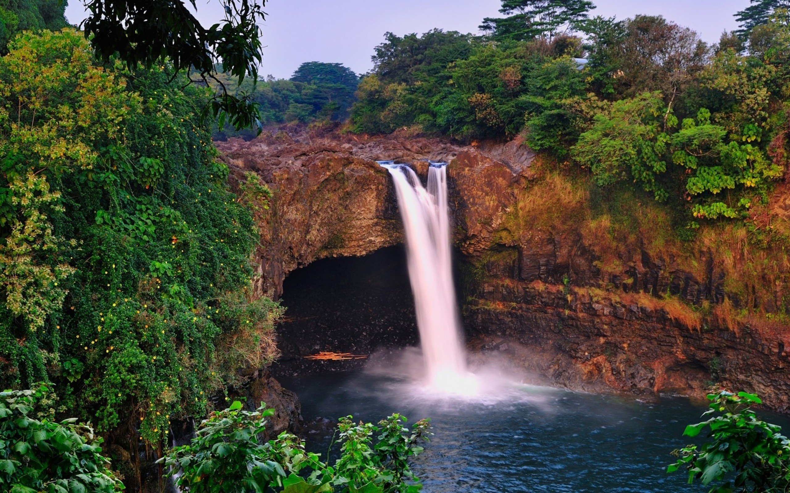 waterfalls, Rivers Wallpaper