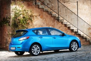 blue, Cars, Mazda
