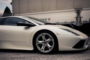 white, Cars, Lamborghini, Murcielago