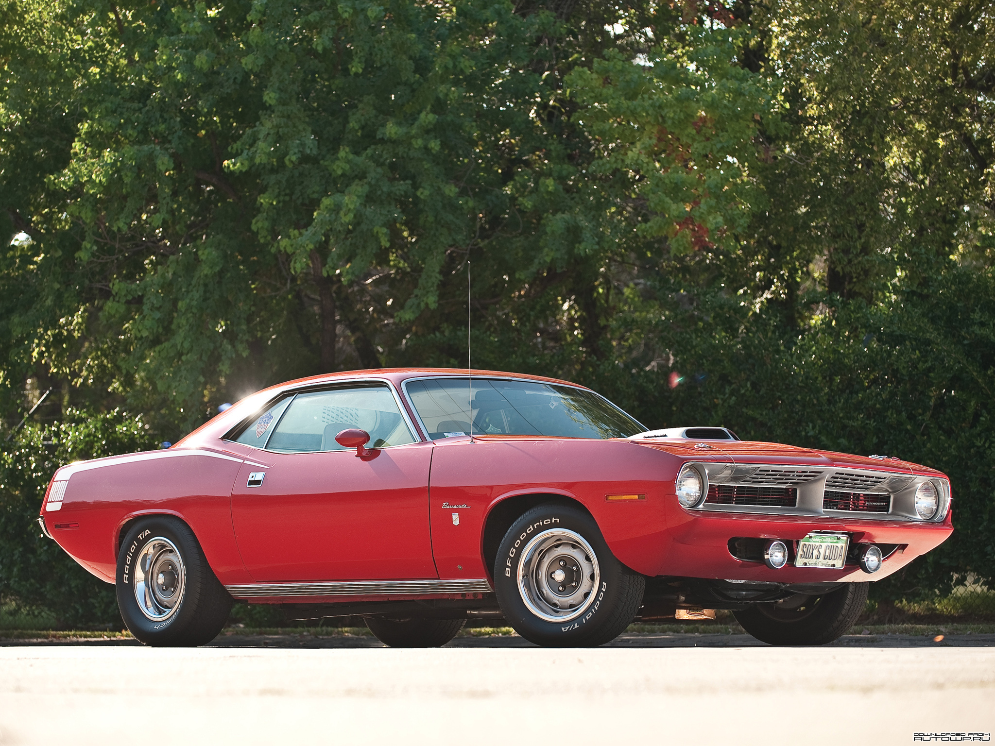 1970, Plymouth, Hemi, Barracuda, Gran, Coupe, Classic, Cars, Muscle Wallpaper