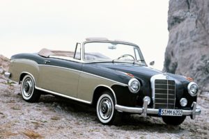 1956 mercedes benz s class cabriolet car hd wallpaper 1920x1200 10408