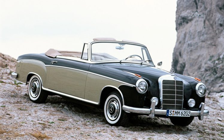1956 mercedes benz s class cabriolet car hd wallpaper 1920×1200 10408 HD Wallpaper Desktop Background