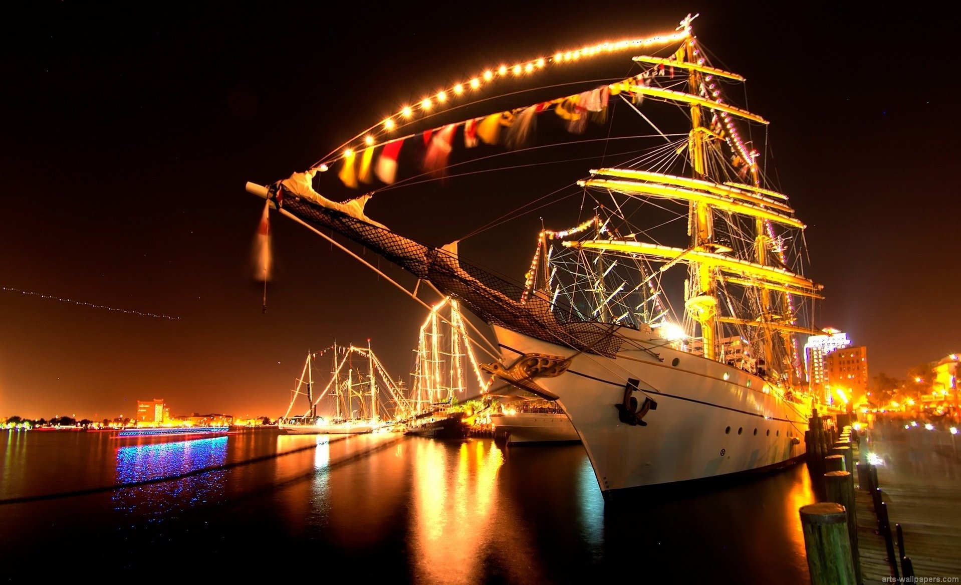 yacht, Ship, Boat,  6 Wallpaper