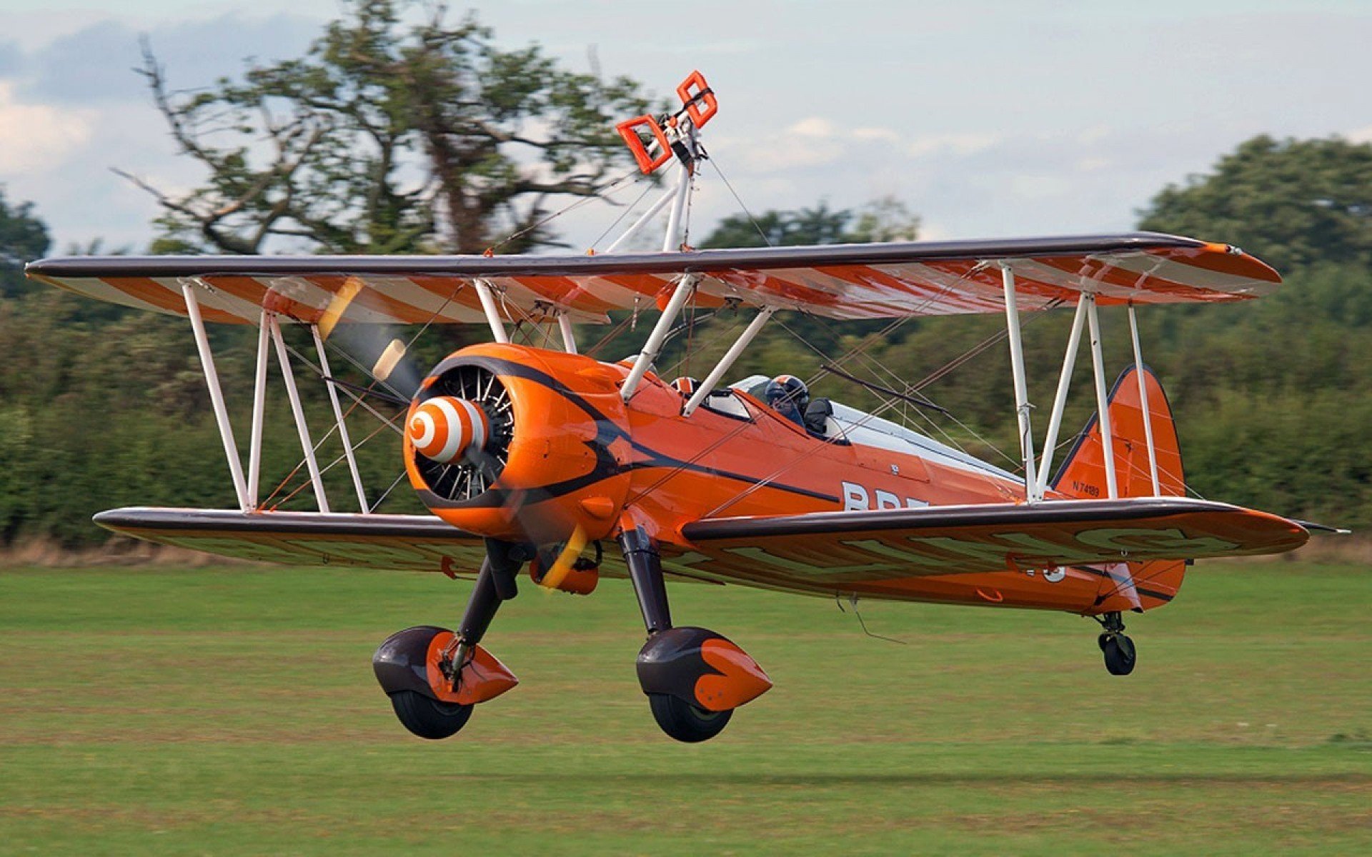 biplane, Airplane, Plane, Aircraft Wallpaper