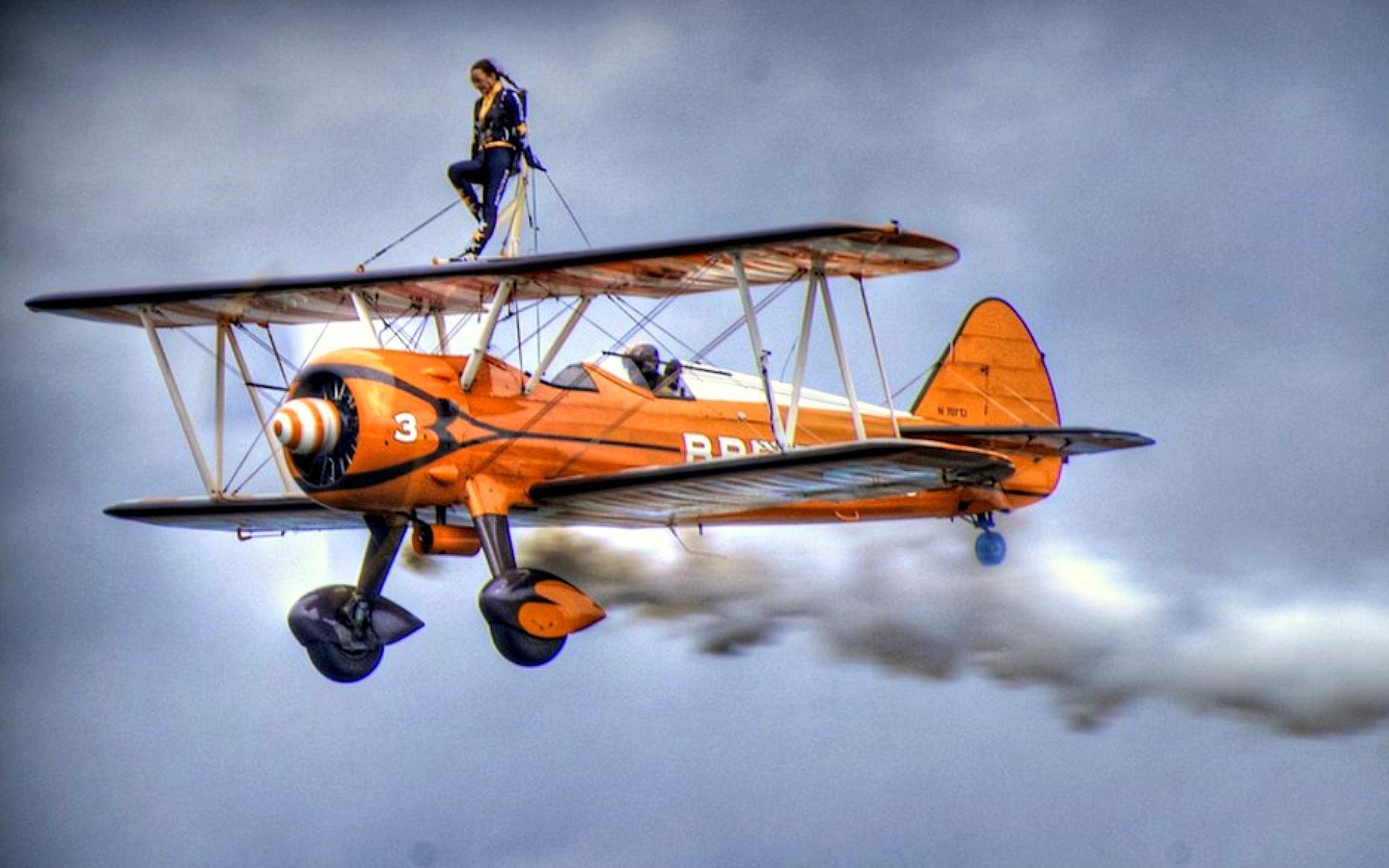 biplane, Airplane, Plane, Aircraft Wallpapers HD / Desktop and Mobile