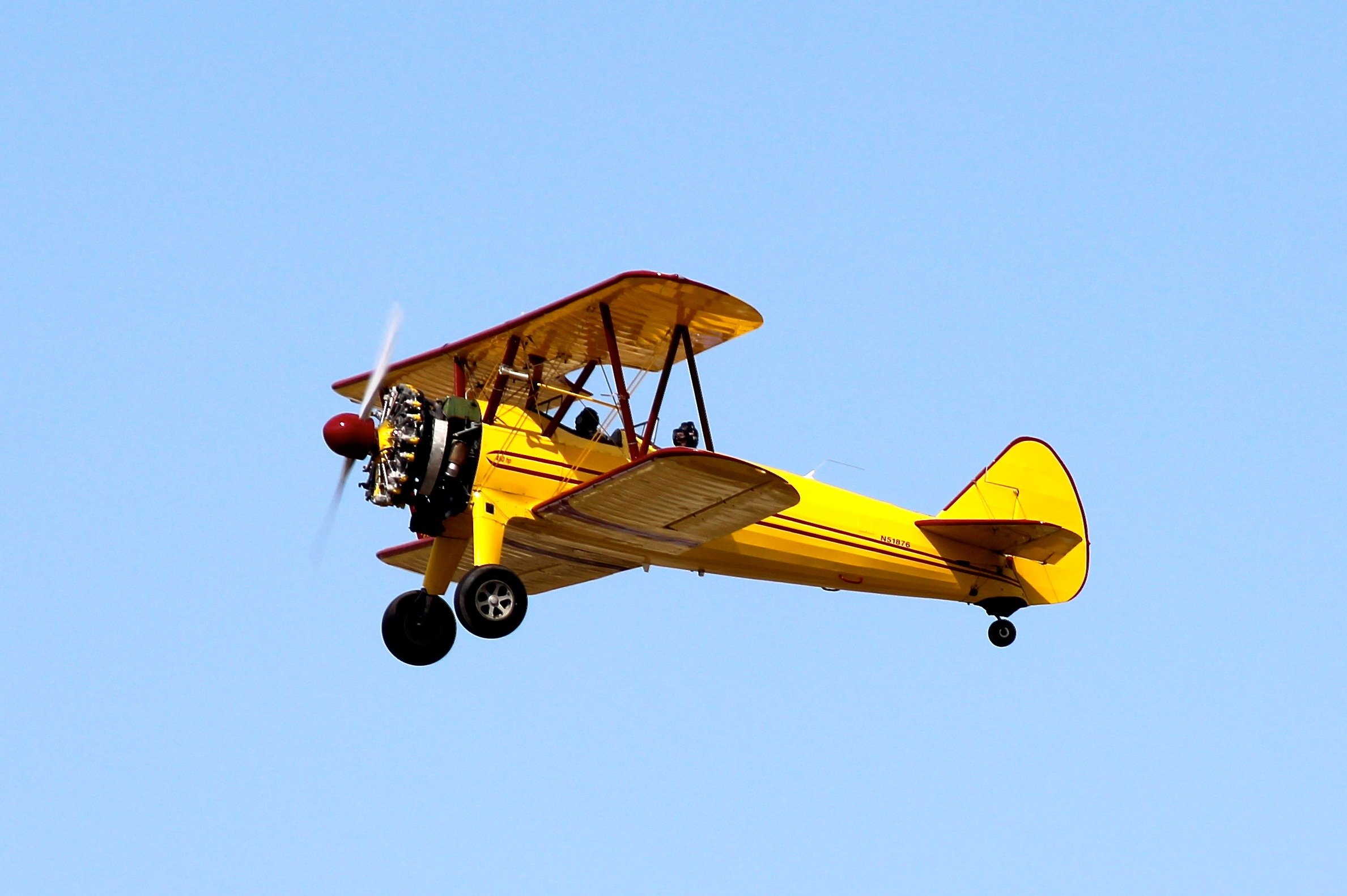 biplane, Airplane, Plane, Aircraft Wallpaper