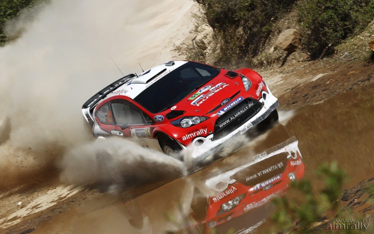 water, Cars, Rally, Ford, Fiesta, Racing, Red, Cars, Wrc, Races, Rally, Cars, Racing, Cars, Ford, Fiesta, Wrc HD Wallpaper Desktop Background