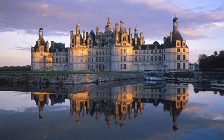 castles, France, Chambord HD Wallpaper Desktop Background