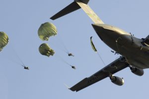 aircraft, Military, Parachuting