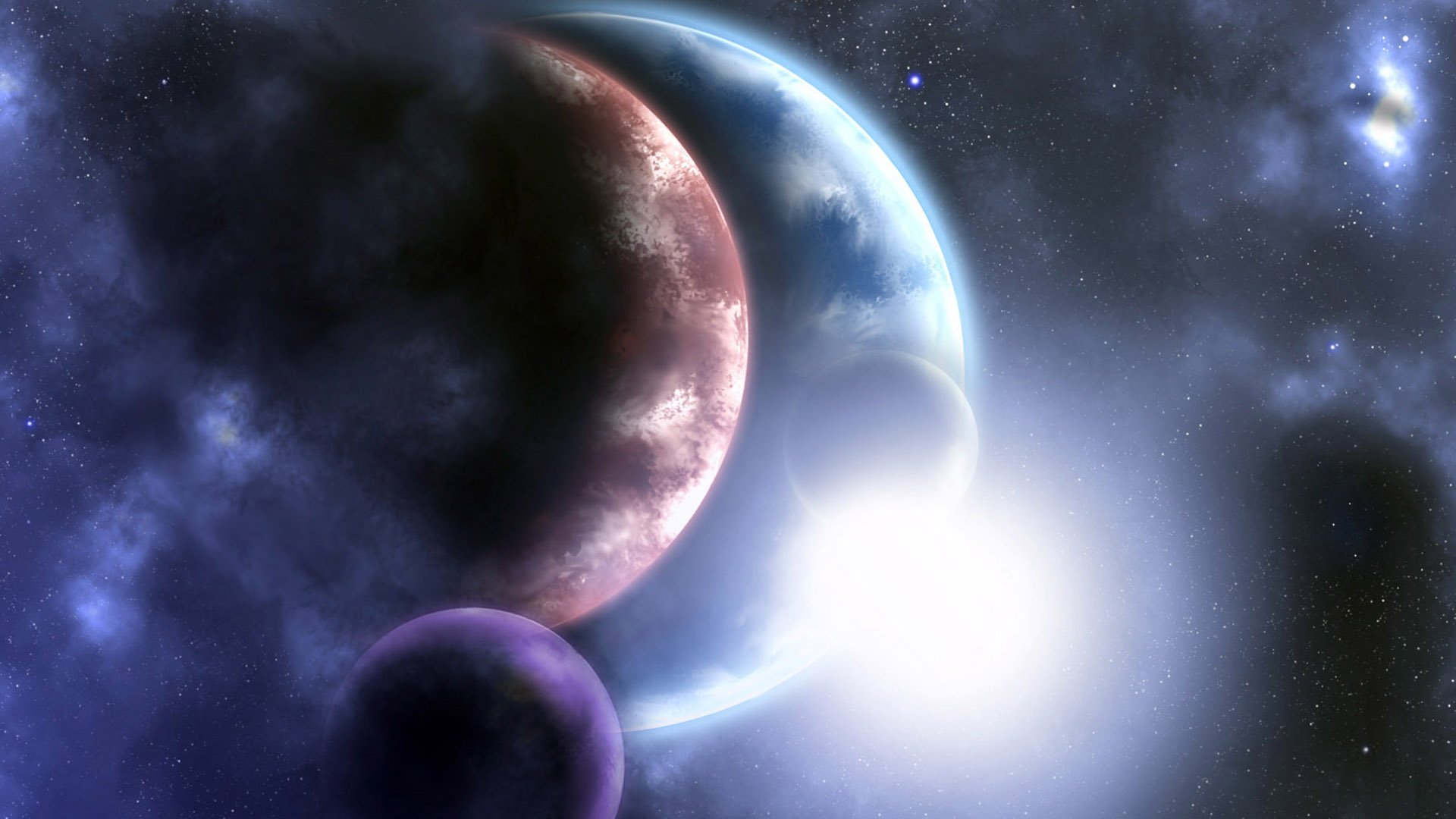 outer, Space, Planets Wallpaper