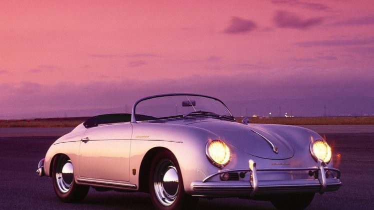 sunset, Porsche, Cars HD Wallpaper Desktop Background