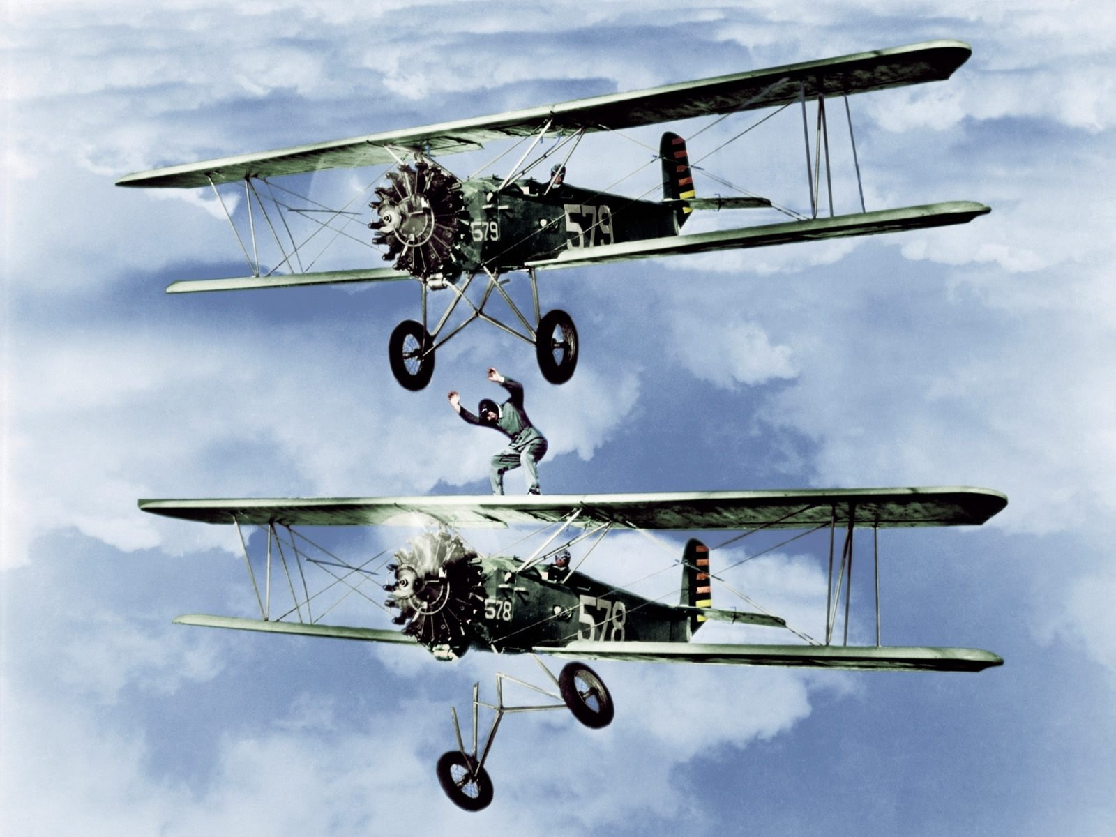 biplane, Airplane, Plane, Aircraft, Military Wallpaper