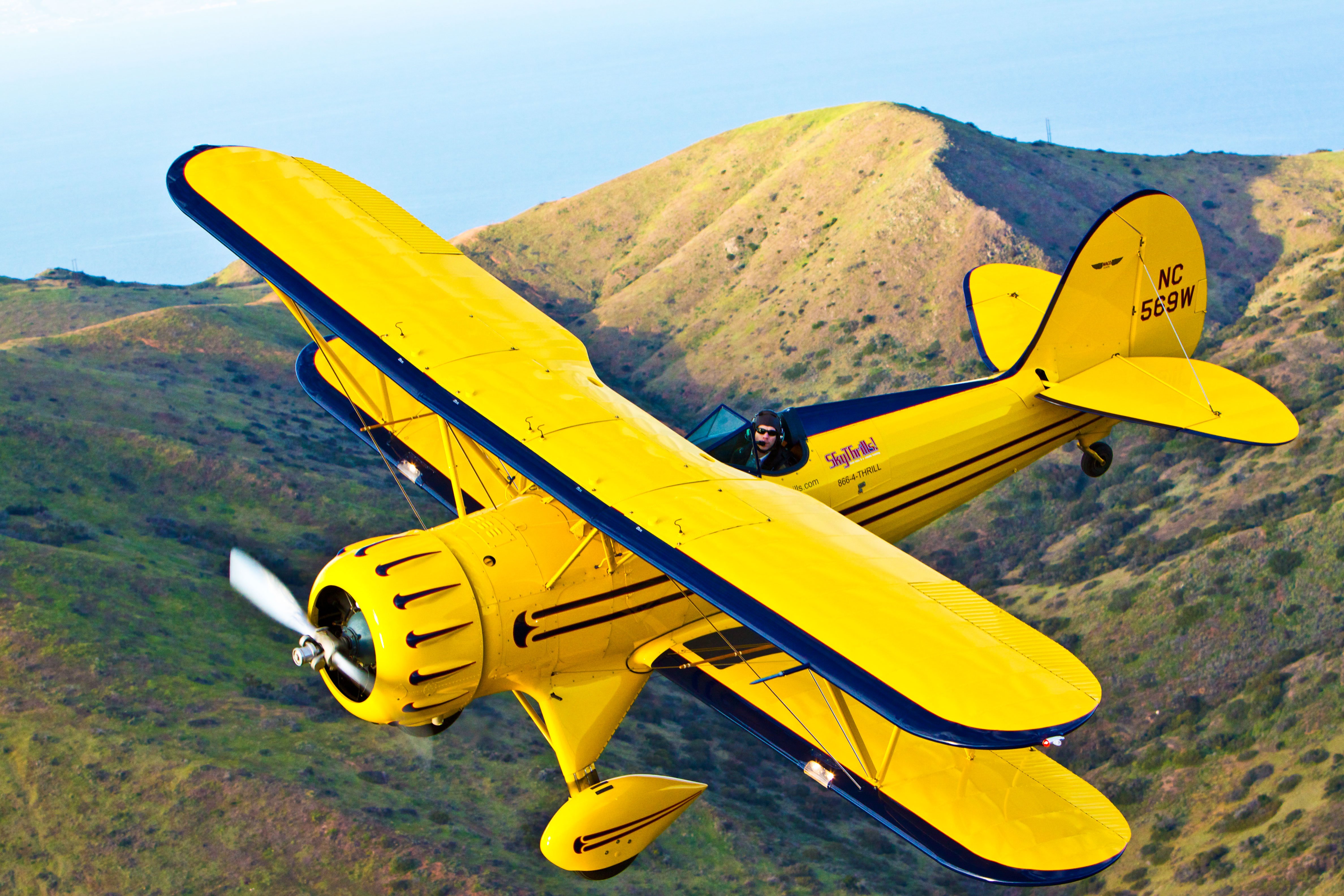 biplane, Airplane, Plane, Aircraft Wallpaper