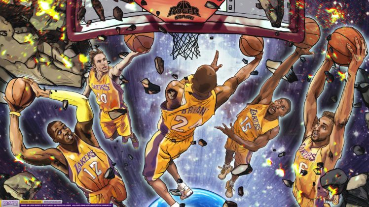 los, Angeles, Lakers, Nba, Basketball,  45 HD Wallpaper Desktop Background