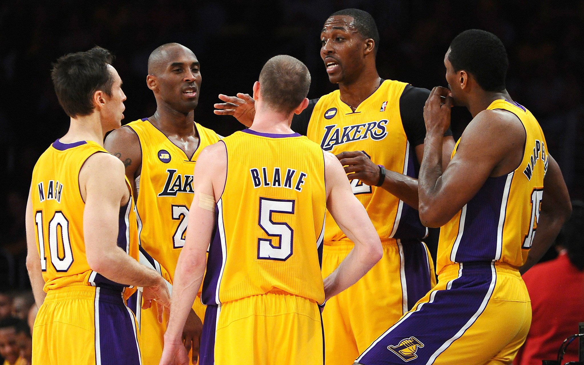 lakers roster 2012