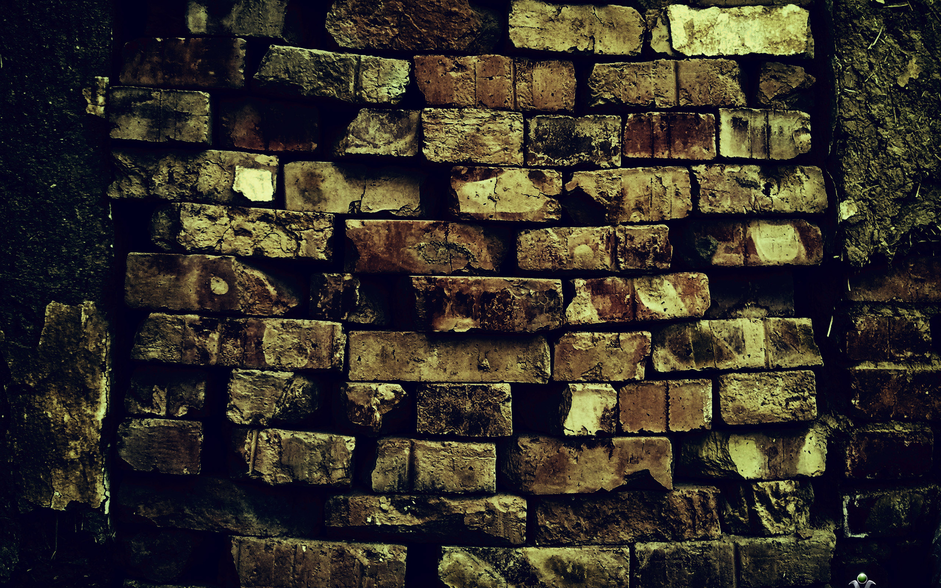 brick, Wall, Pattern, Decay, Ruin Wallpaper