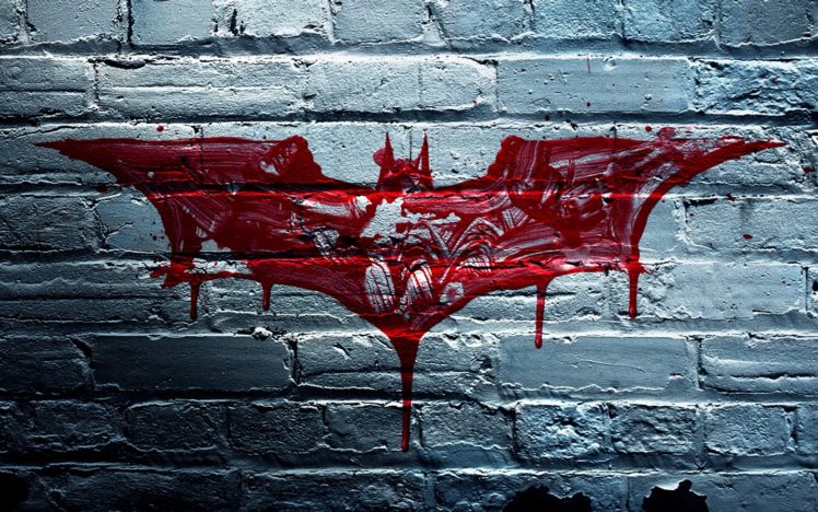 graffiti, Batman, Logo HD Wallpaper Desktop Background