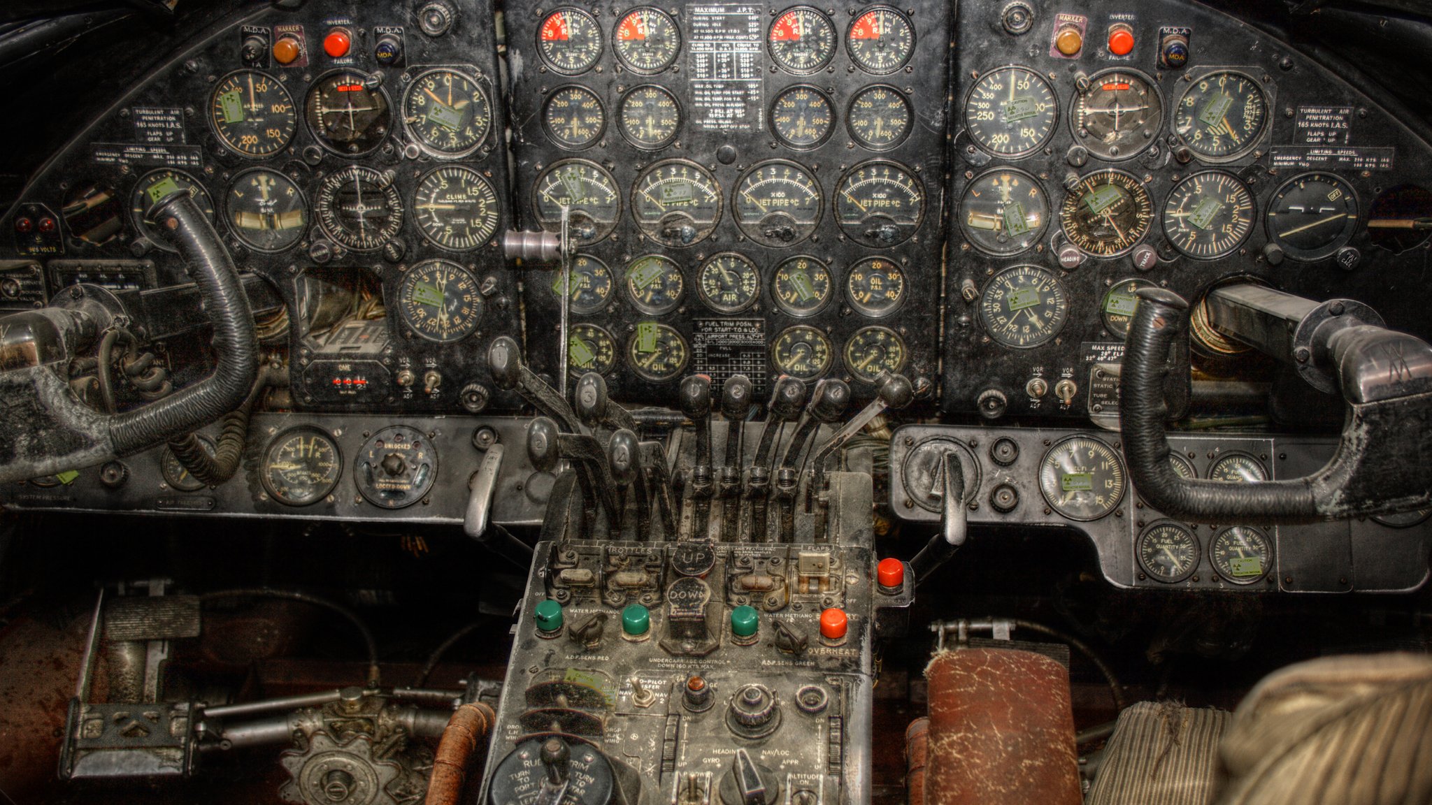 aircraft, Cockpit, Aviation Wallpaper