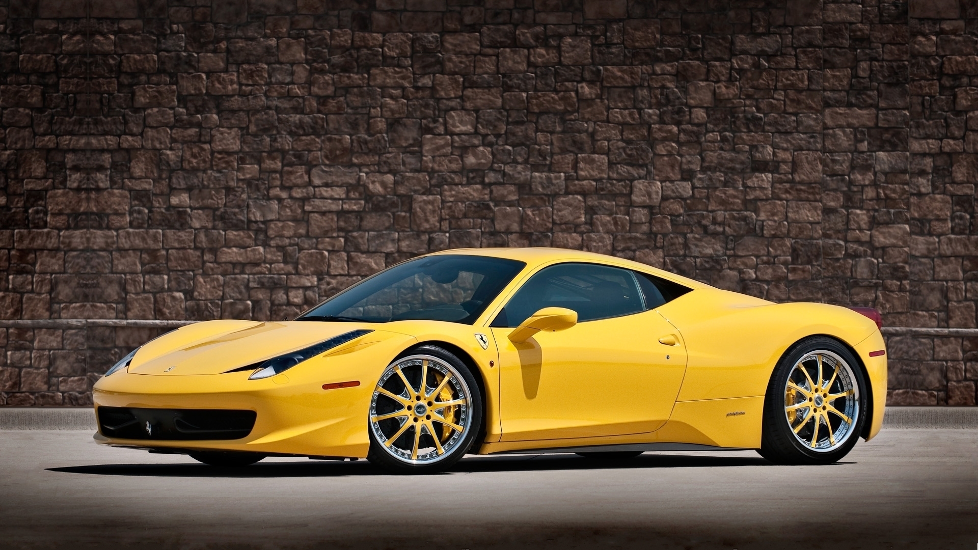 ferrari, 458italia, Yellow, Supercars Wallpaper