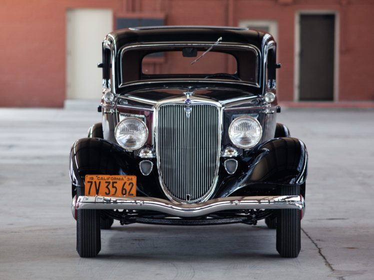 1934, Ford, V 8, Deluxe, 3 window, Coupe,  40 720 , Retro HD Wallpaper Desktop Background