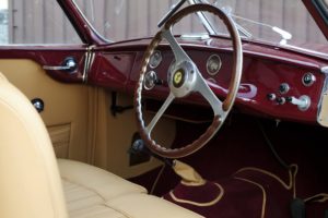 1950, Ferrari, 166, Inter, Touring, Coupe, Supercar, Retro, Interior