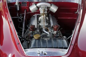 1950, Ferrari, 166, Inter, Touring, Coupe, Supercar, Retro, Engine