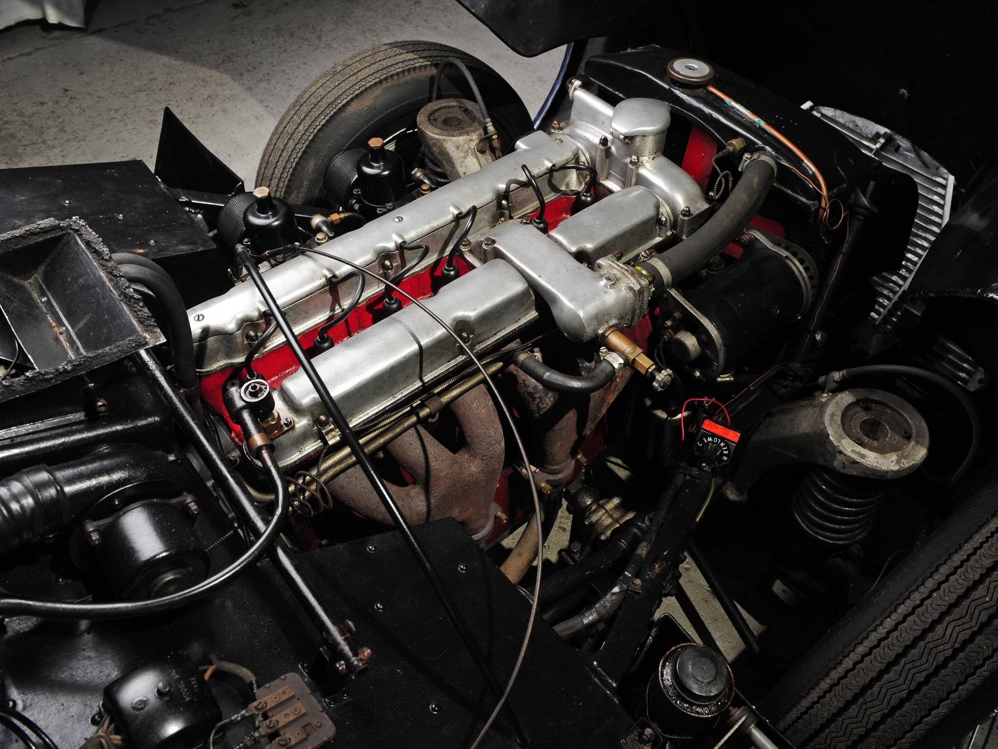 1953 55, Aston, Martin, Db24, Sports, Saloon, Uk spec, Retro, Engine Wallpaper